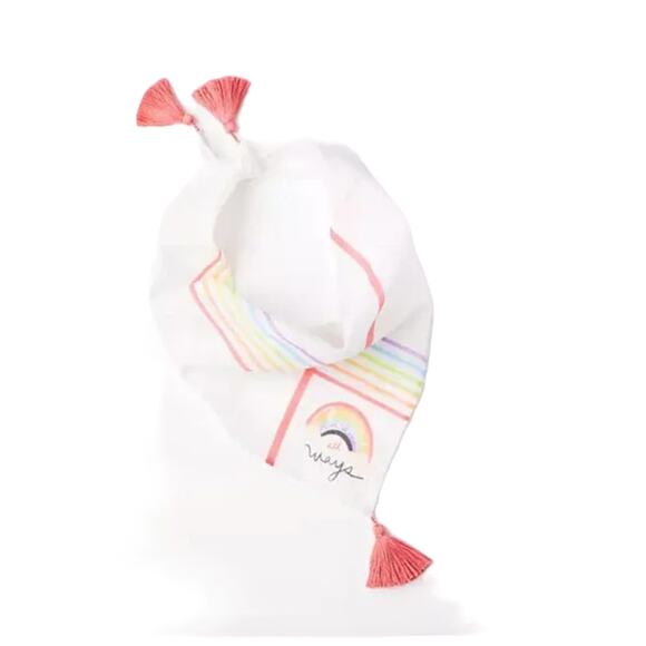 LOFT Accessories - NWT LOFT "Love All Ways" Pride Rainbow Triangle Bandana